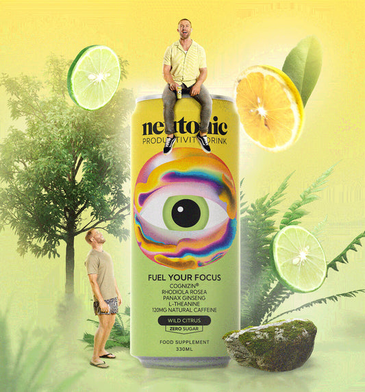 Neutonic Productivity Drink - Wild Citrus can