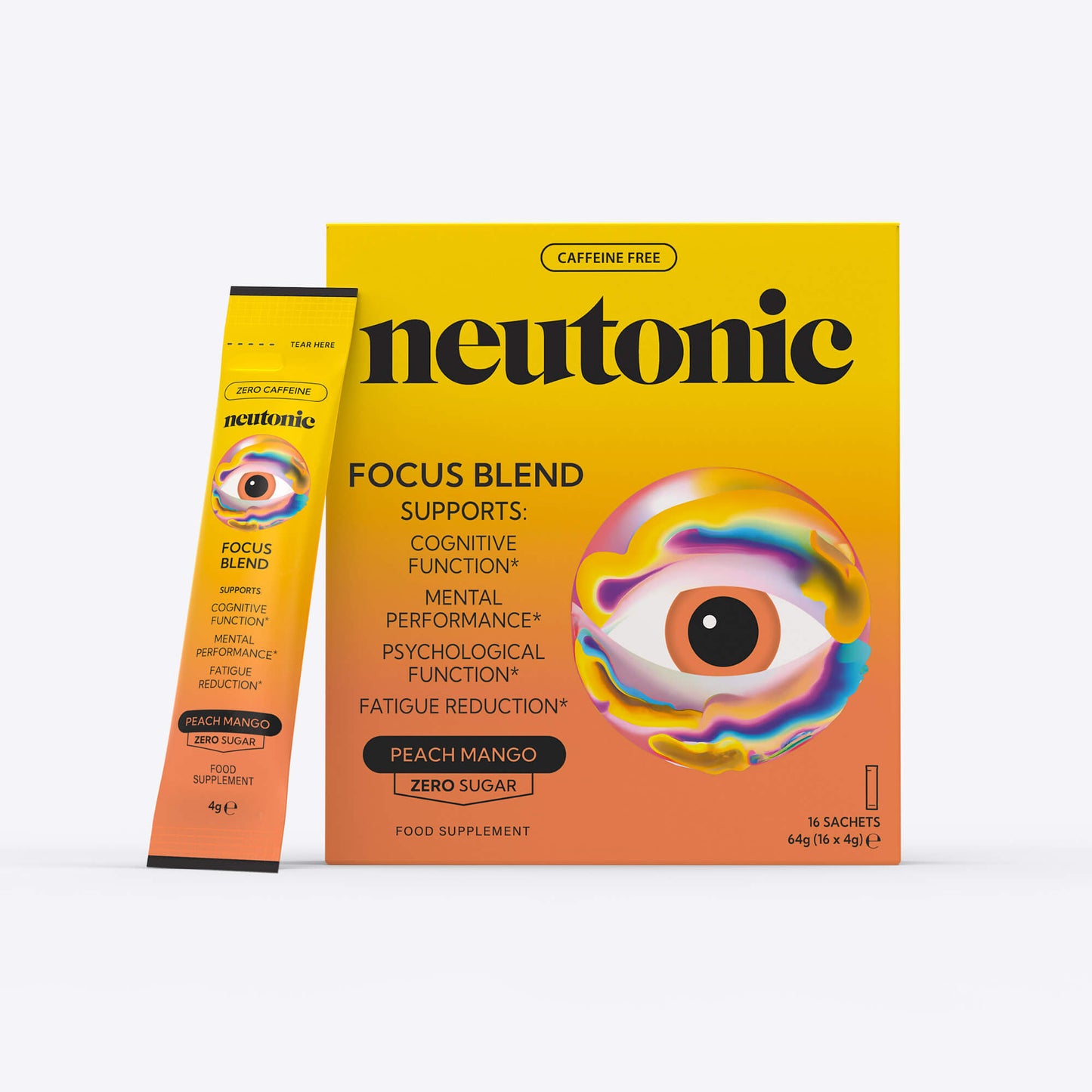 Neutonic - Focus Blend Powder - Peach Mango