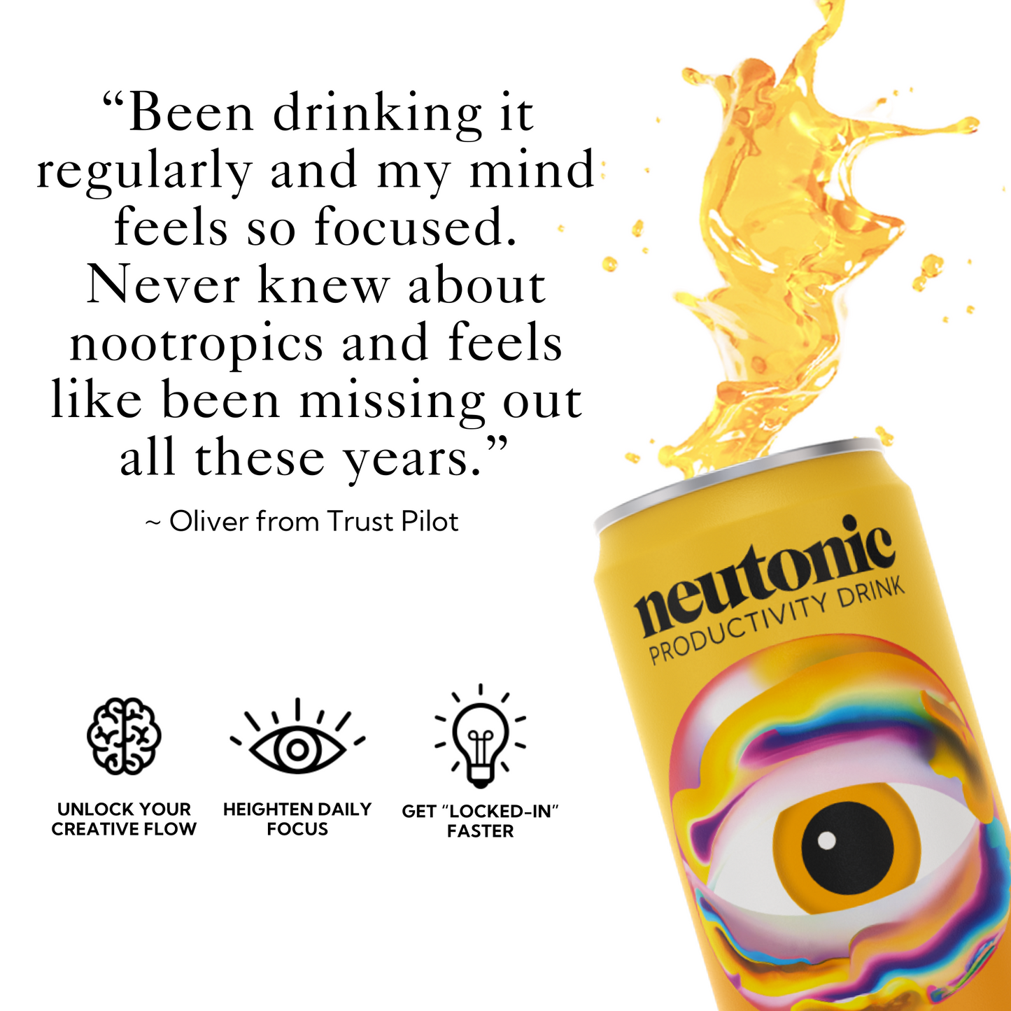 Neutonic Productivity Drink - Orange Sunrise